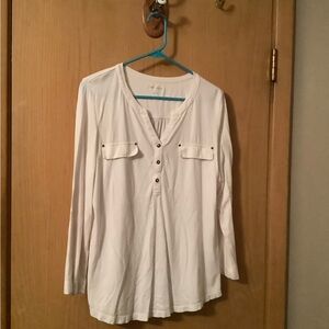 Womens top by Kim Rodger’s. Size L